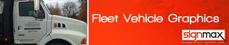 Custom Vinyl Fleet Vehicle Decals from Signmax